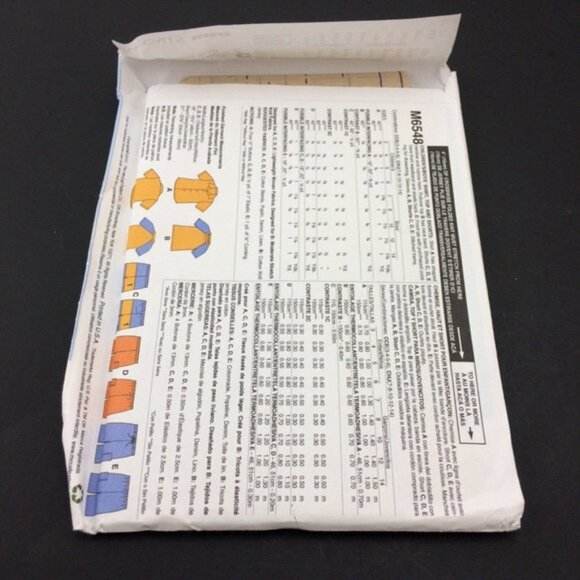 McCalls 6548 Easy Pattern Childrens Boys Top Shirt Shorts Uncut  7-14 Mix Match - Picture 4 of 10